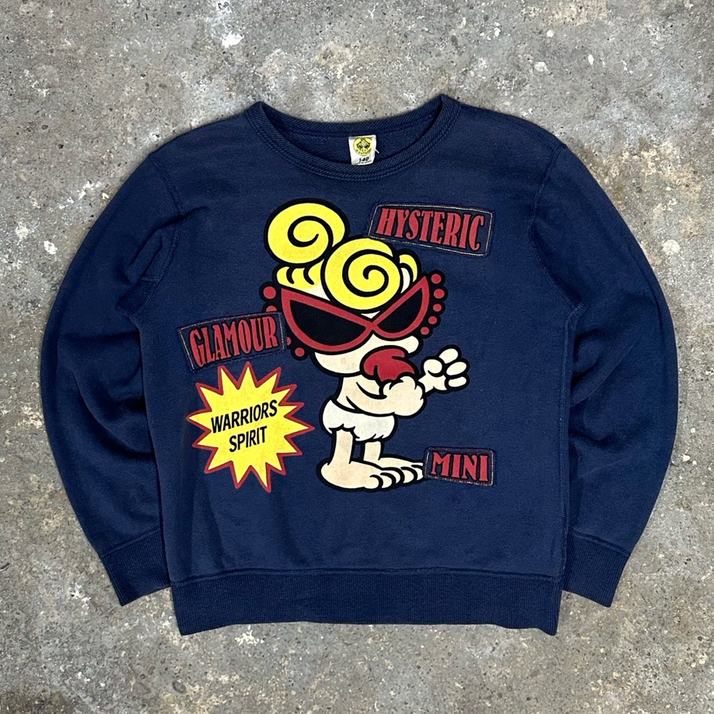 Vintage Hysteric Glamour Mini Graphic Sweatshirt